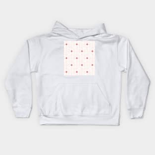 Diamonds Coral Kids Hoodie